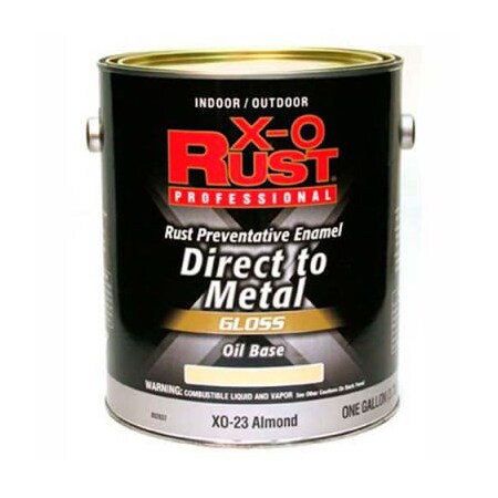General Paint Interior/Exterior Paint, Gloss, Oil Base, Almond, 1 gal 802637